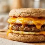 Freezer-friendly breakfast sandwiches for easy meal prep and quick breakfasts.