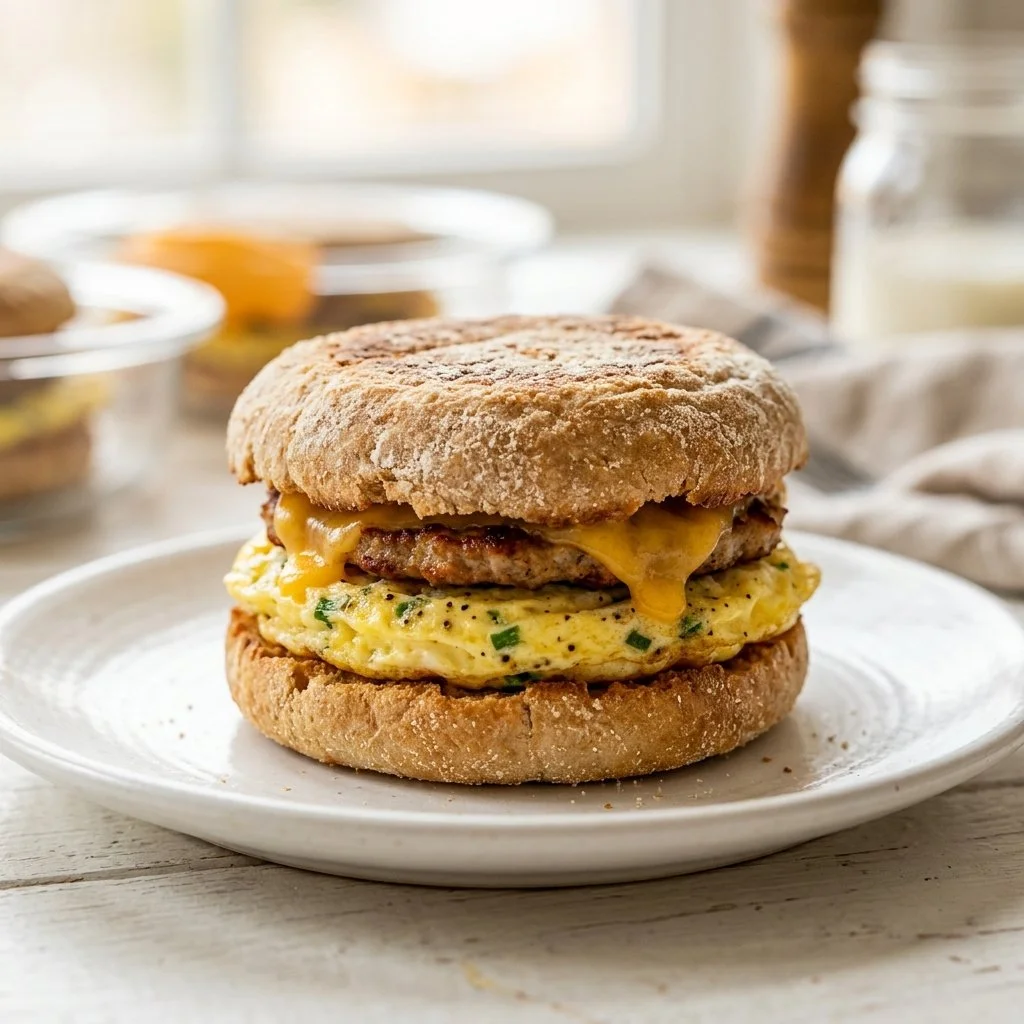 Freezer-Friendly Breakfast Sandwiches for Meal Prep