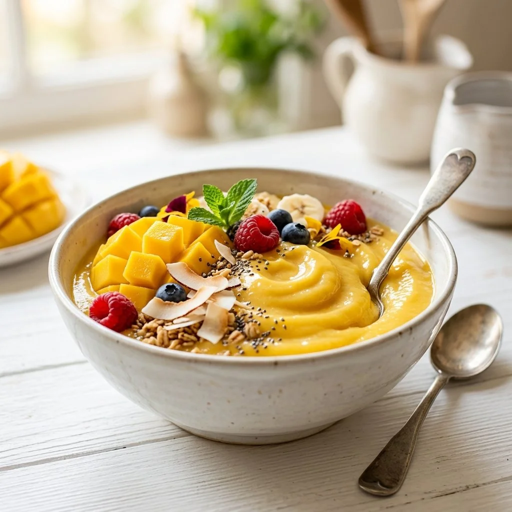 Tropical Mango Smoothie Bowl