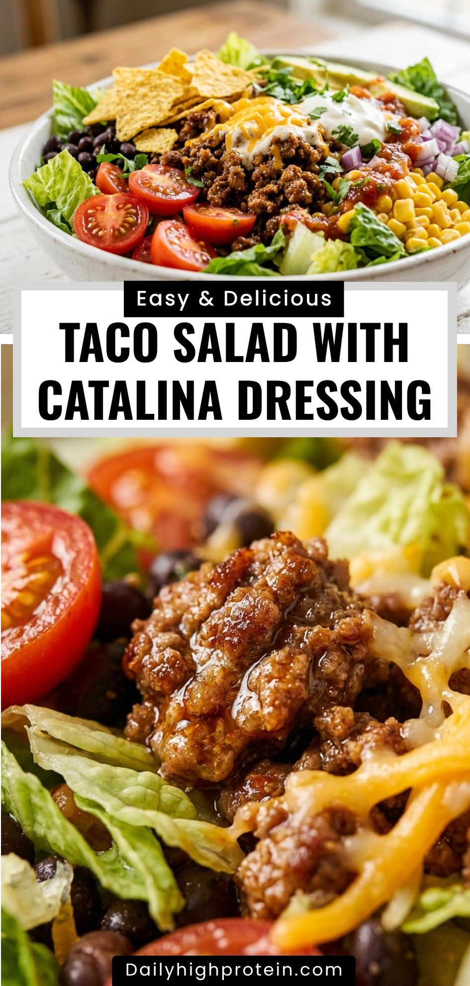 Taco Salad Catalina Dressing