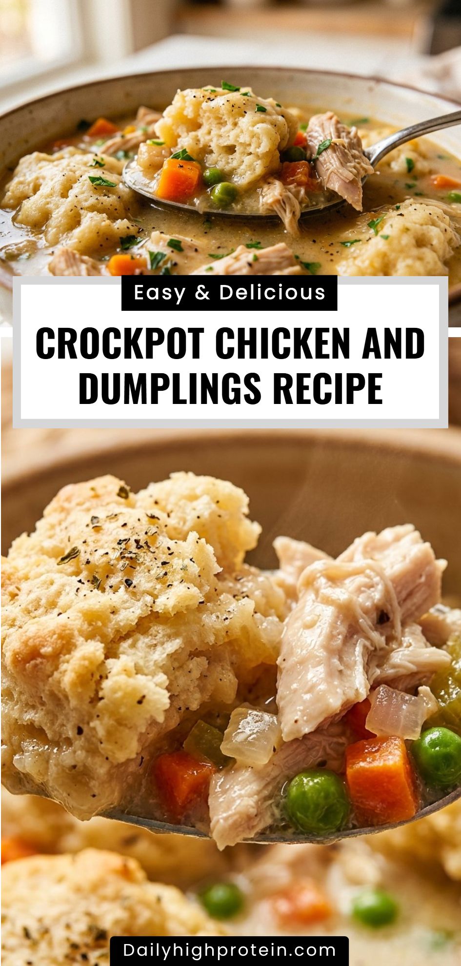 Crockpot Chicken And Dumplings Recipe
