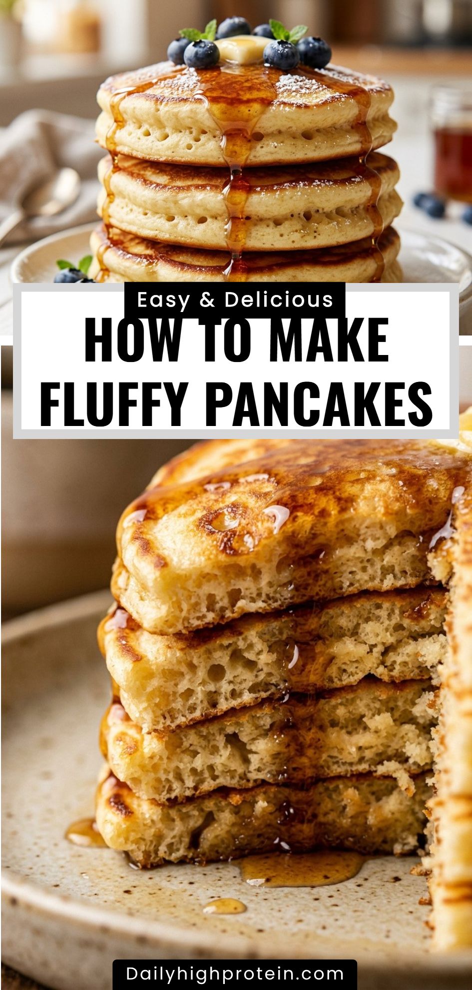 How To Make Fluffy Pancakes