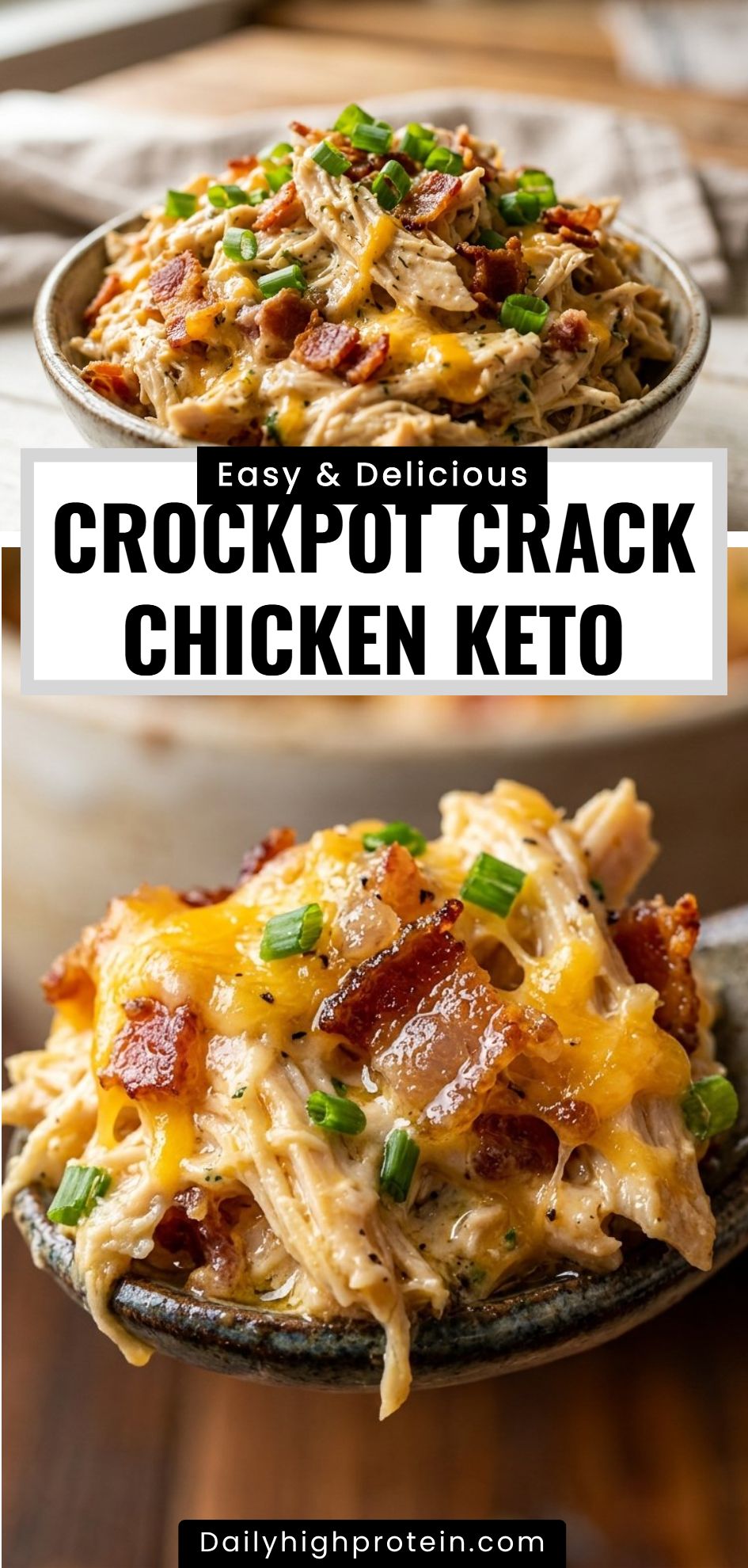 Crockpot Crack Chicken Keto
