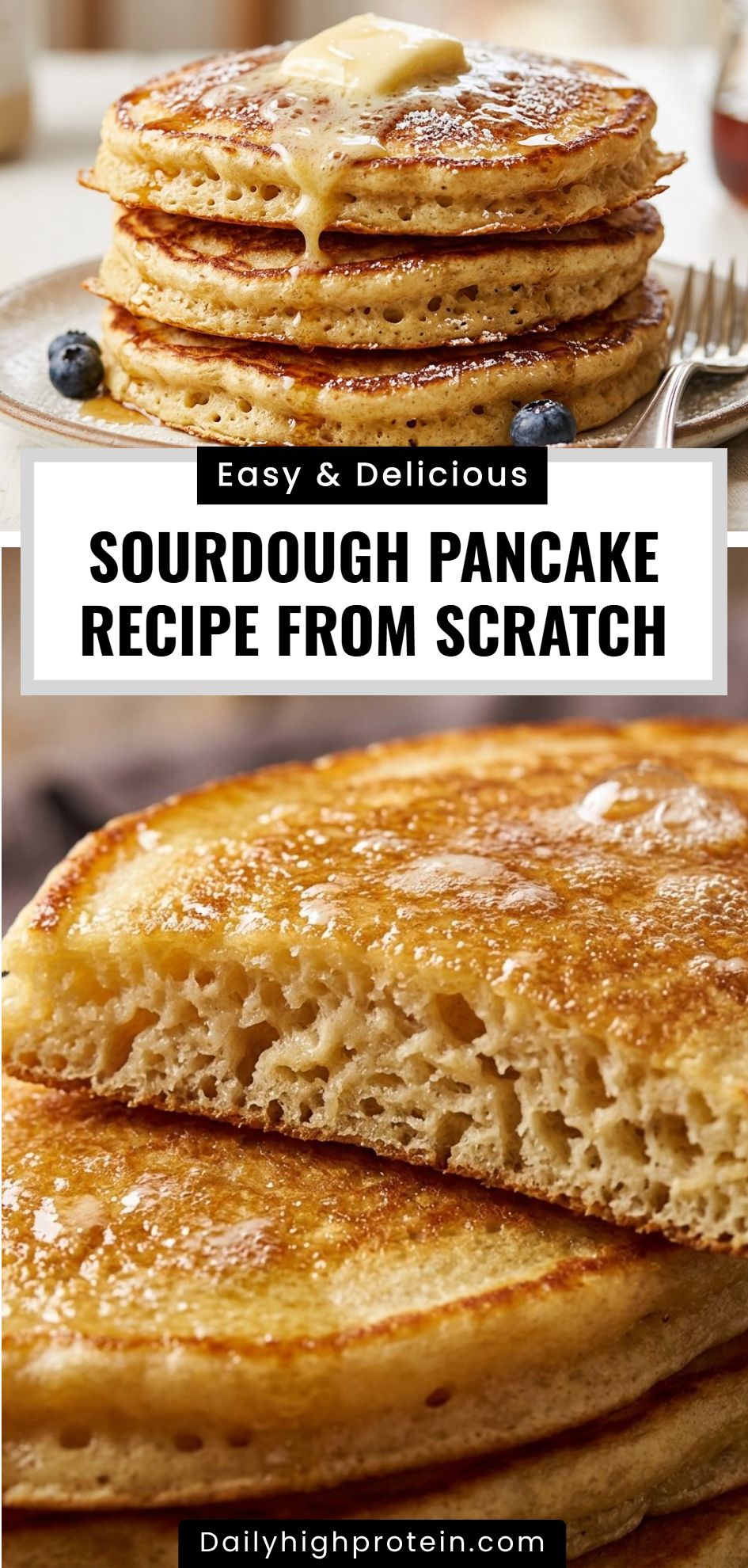 Sourdough Pancake Recipe From Scratch