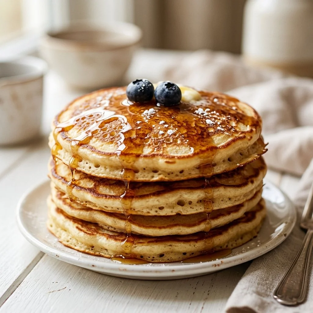 Buttermilk Pancake Recipe from Scratch