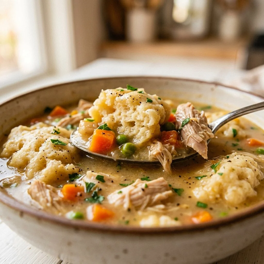Crockpot Chicken and Dumplings Recipe