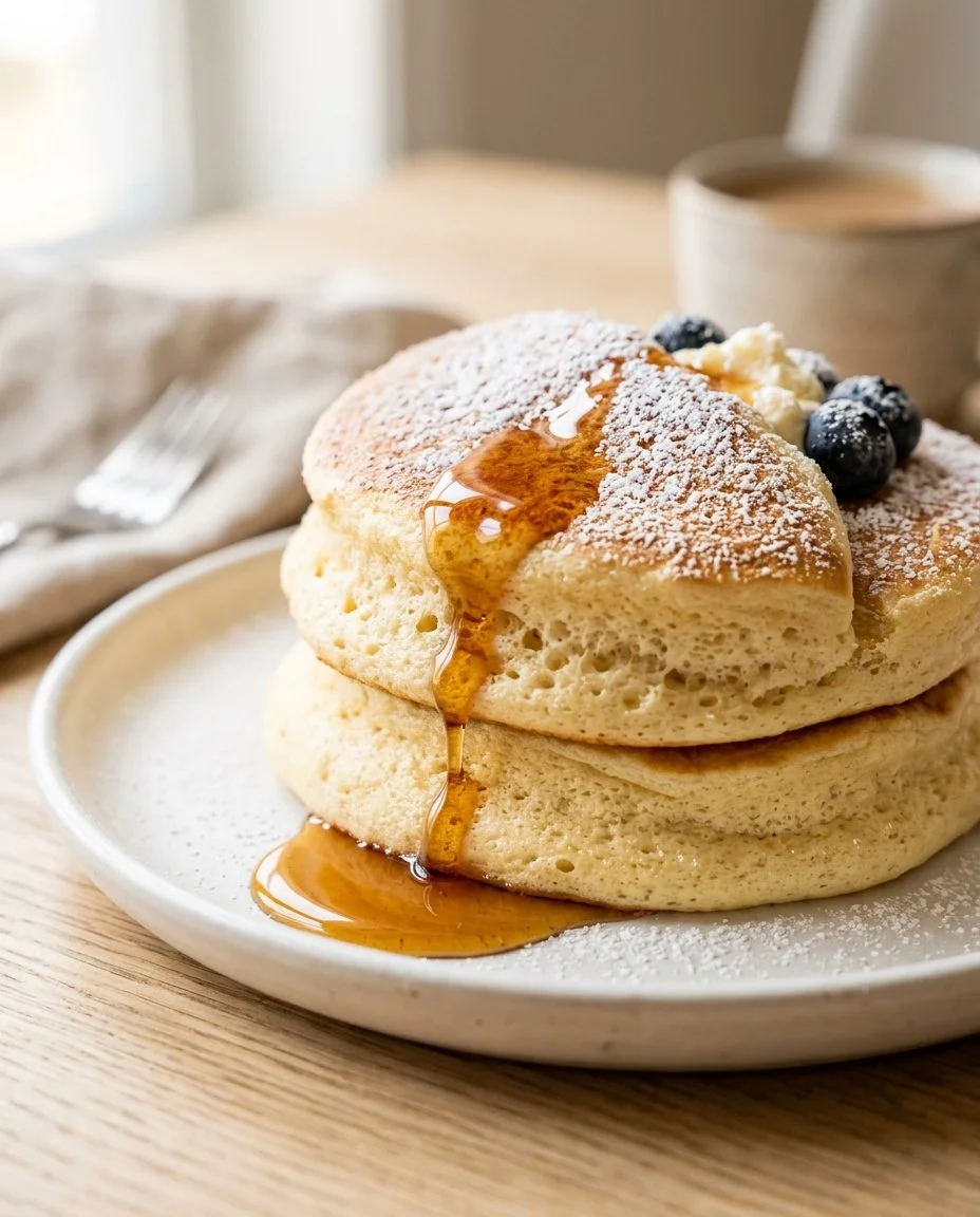 Fluffy Japanese Souffle Pancakes