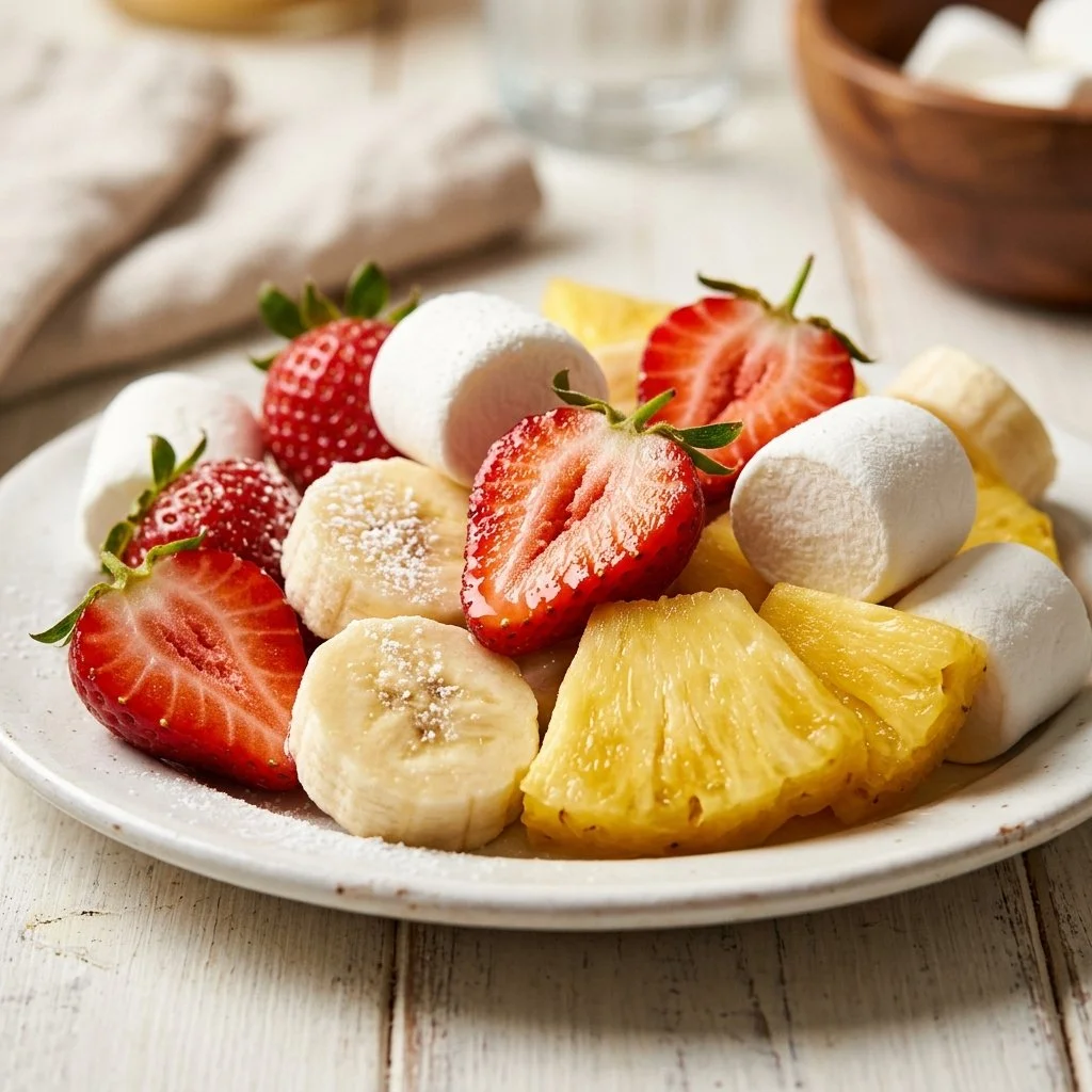 Fruit and Marshmallow Kabobs