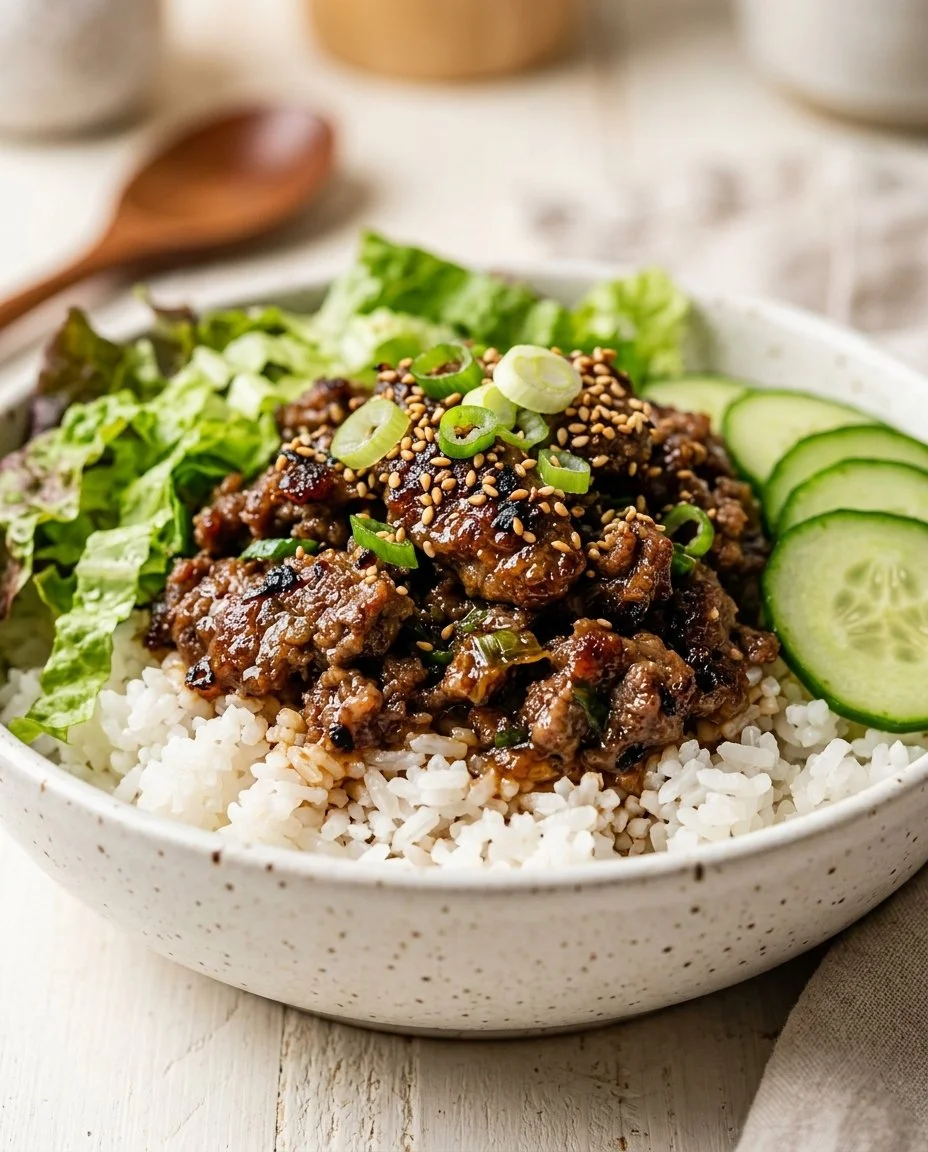 Korean Beef Bulgogi Taco Bowl Recipe
