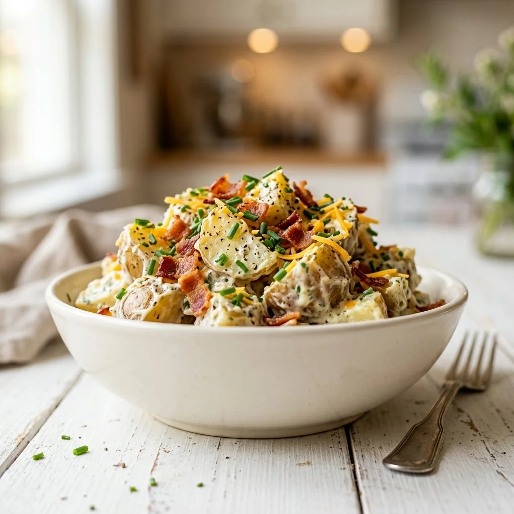 Loaded Baked Potato Salad Recipe