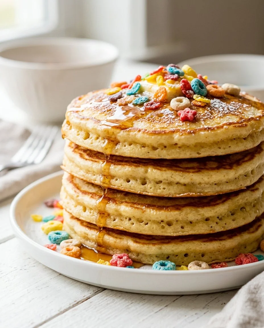 Pancakes Ideas with Mini Cereal