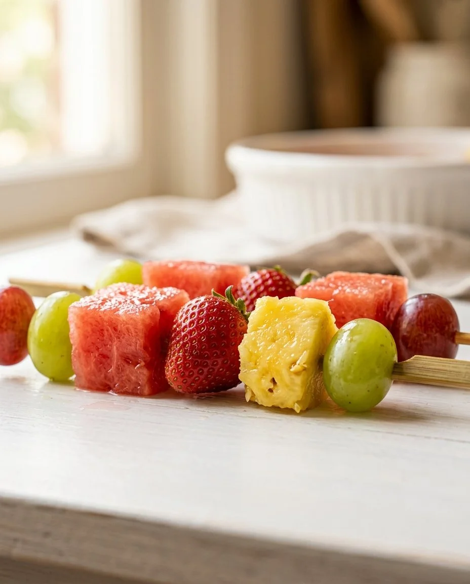 Watermelon Tajin Fruit Skewers