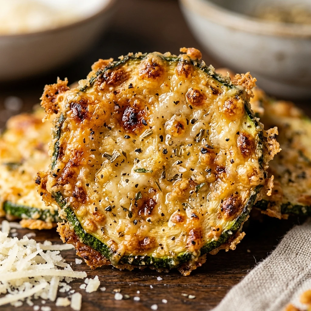 Air Fryer Parmesan Zucchini Chips