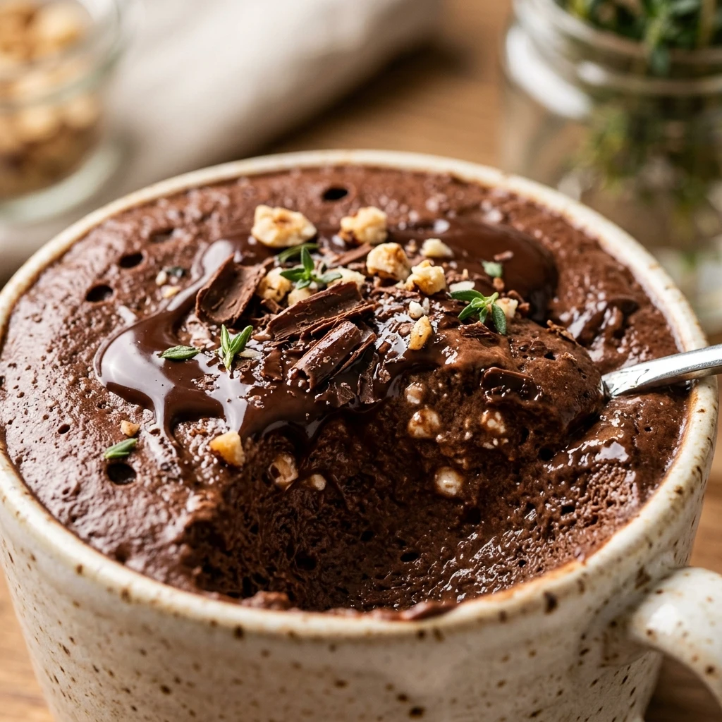 Cottage Cheese Chocolate Mousse Cups