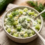 Cucumber Cottage Cheese Dill Dip