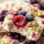 Frozen Yogurt Bark With Berries