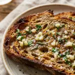 Garlic Herb Sourdough Breakfast Toast