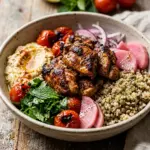 High Protein Chicken Shawarma Bowl