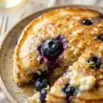 Lemon Blueberry Ricotta Pancakes