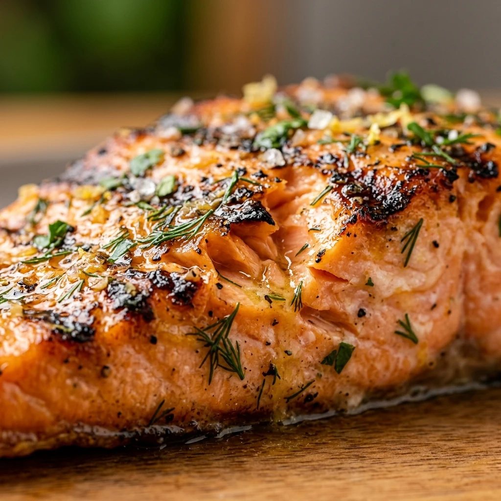 Lemon Herb Grilled Salmon