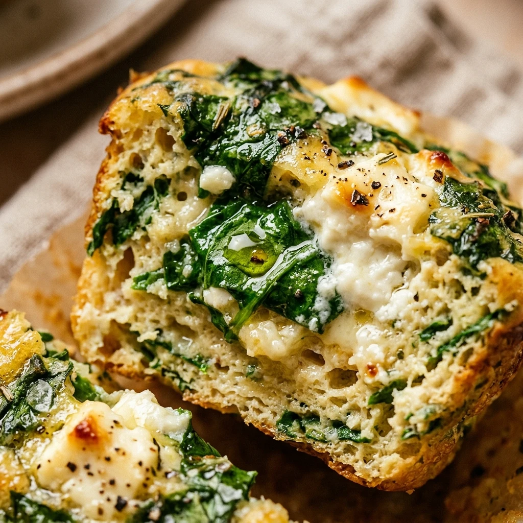 Savory Spinach Feta Egg Muffins