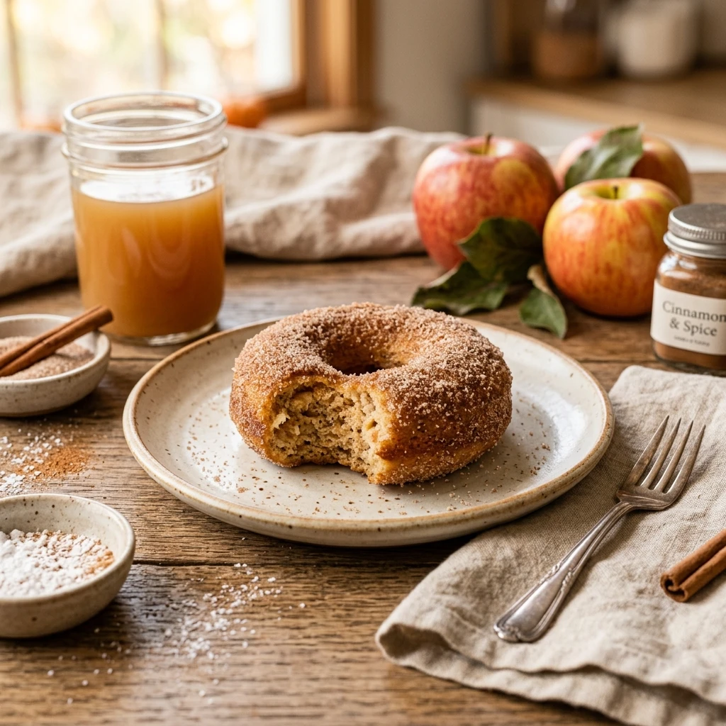 Apple Cider Donuts Baked