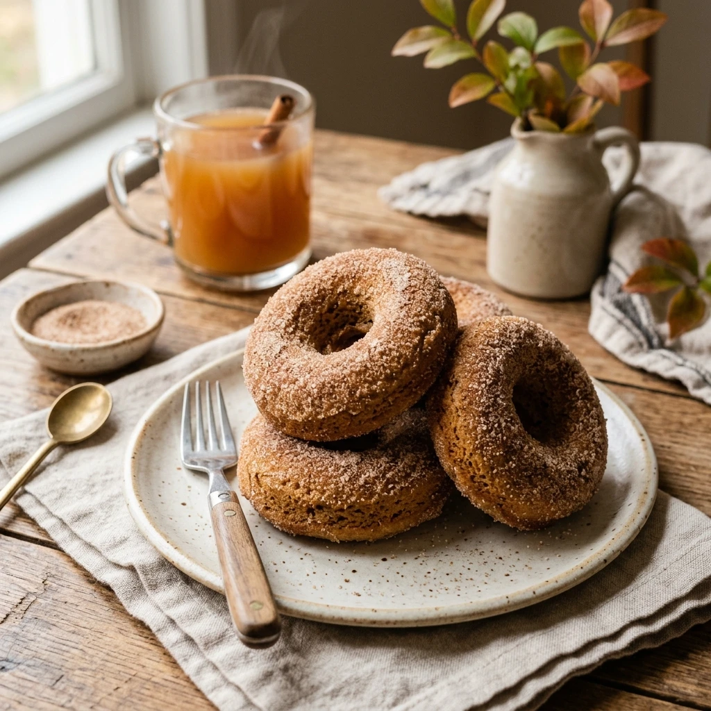 Apple Cider Donuts Baked