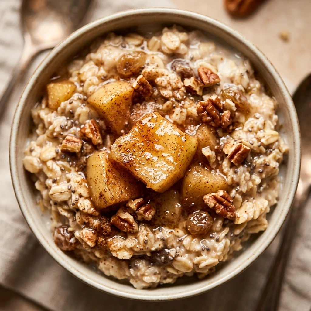Apple Cinnamon Overnight Oats
