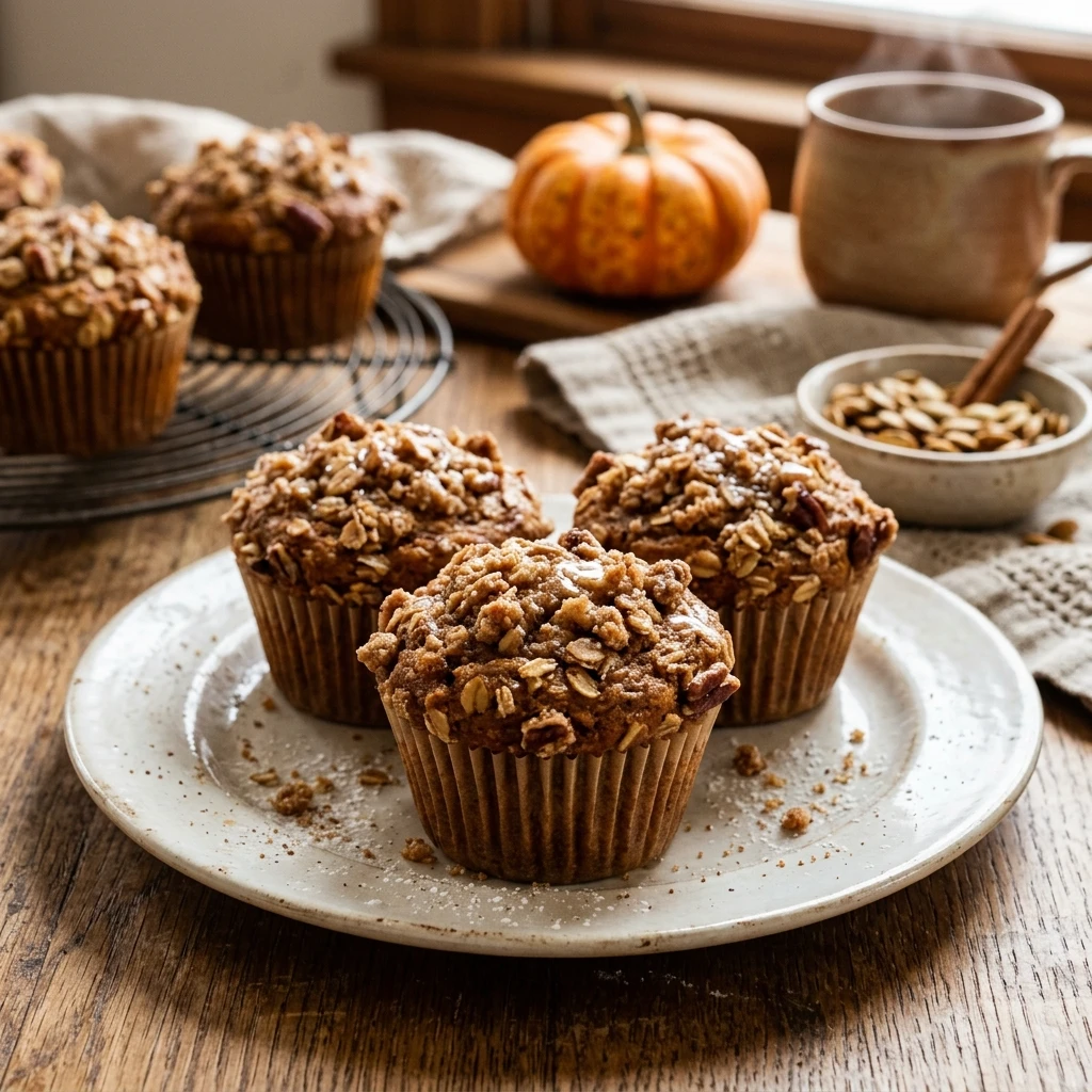 Bakery Style Pumpkin Muffins