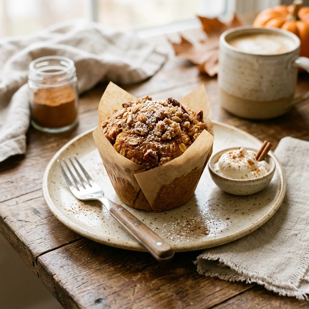 Bakery Style Pumpkin Muffins