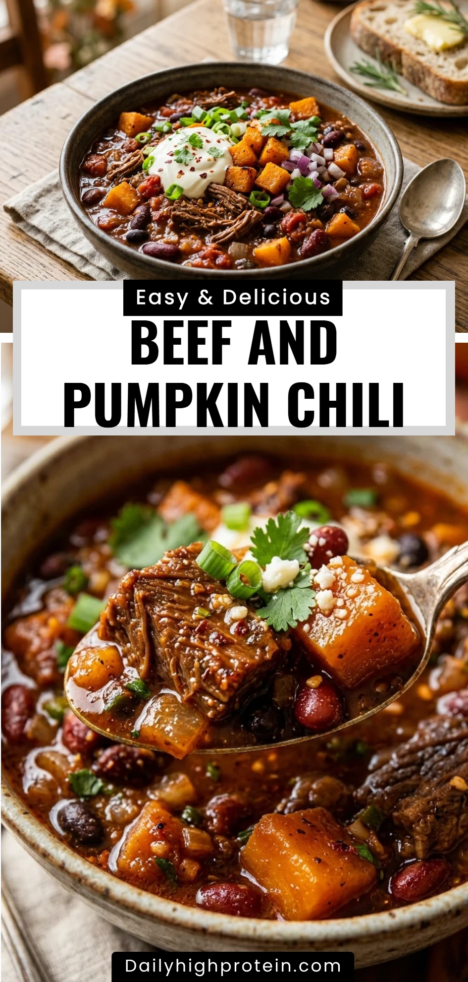 Beef And Pumpkin Chili