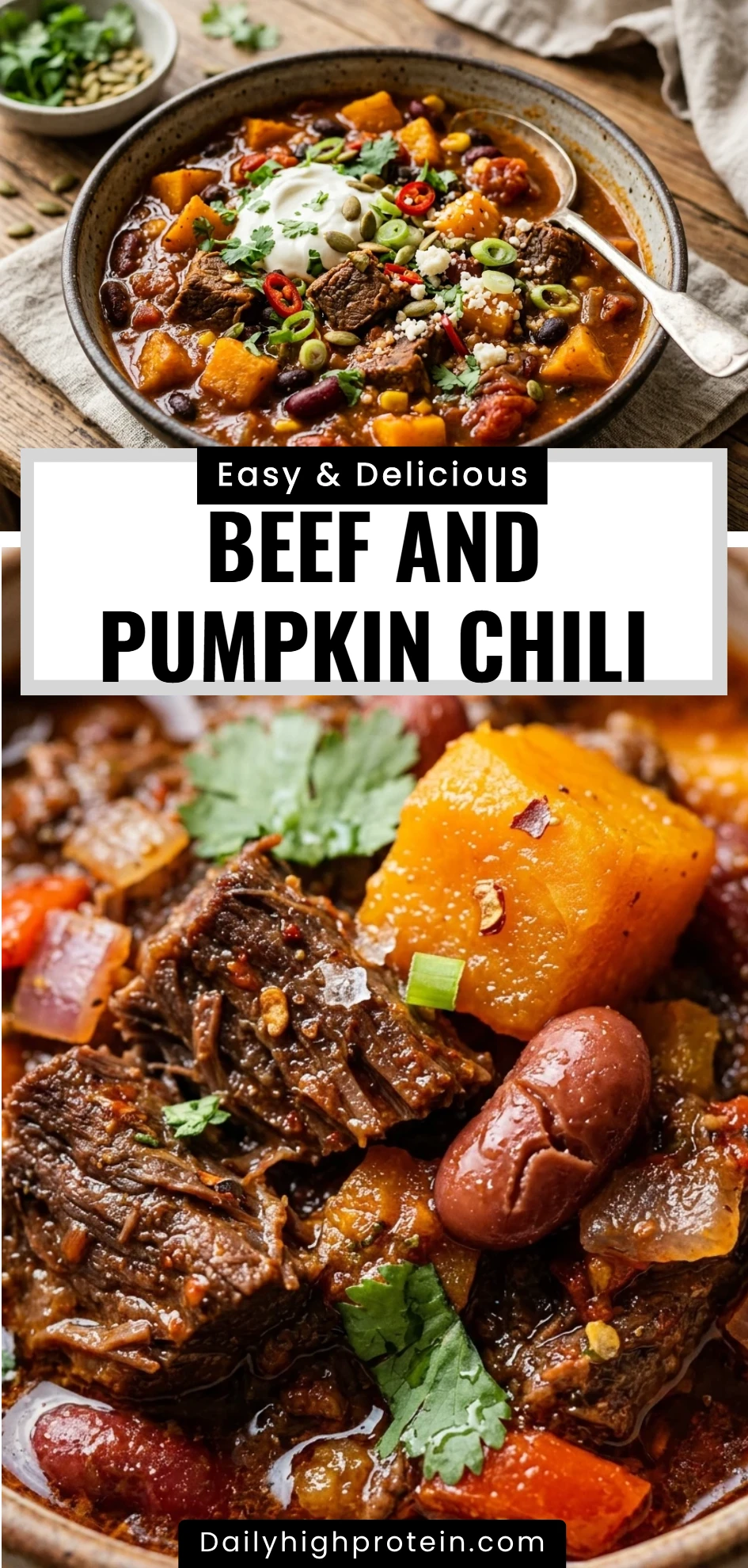 Beef And Pumpkin Chili