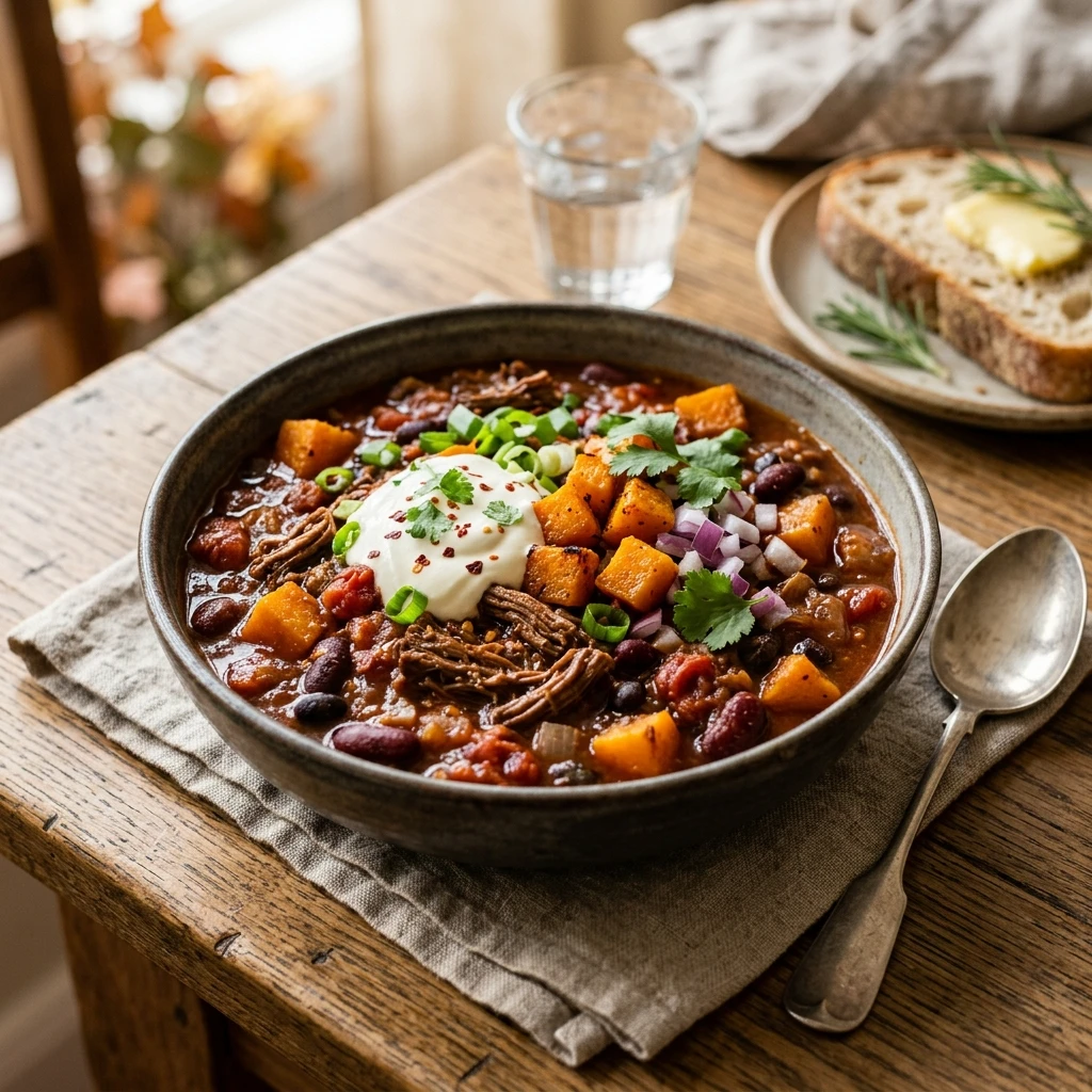 Beef And Pumpkin Chili