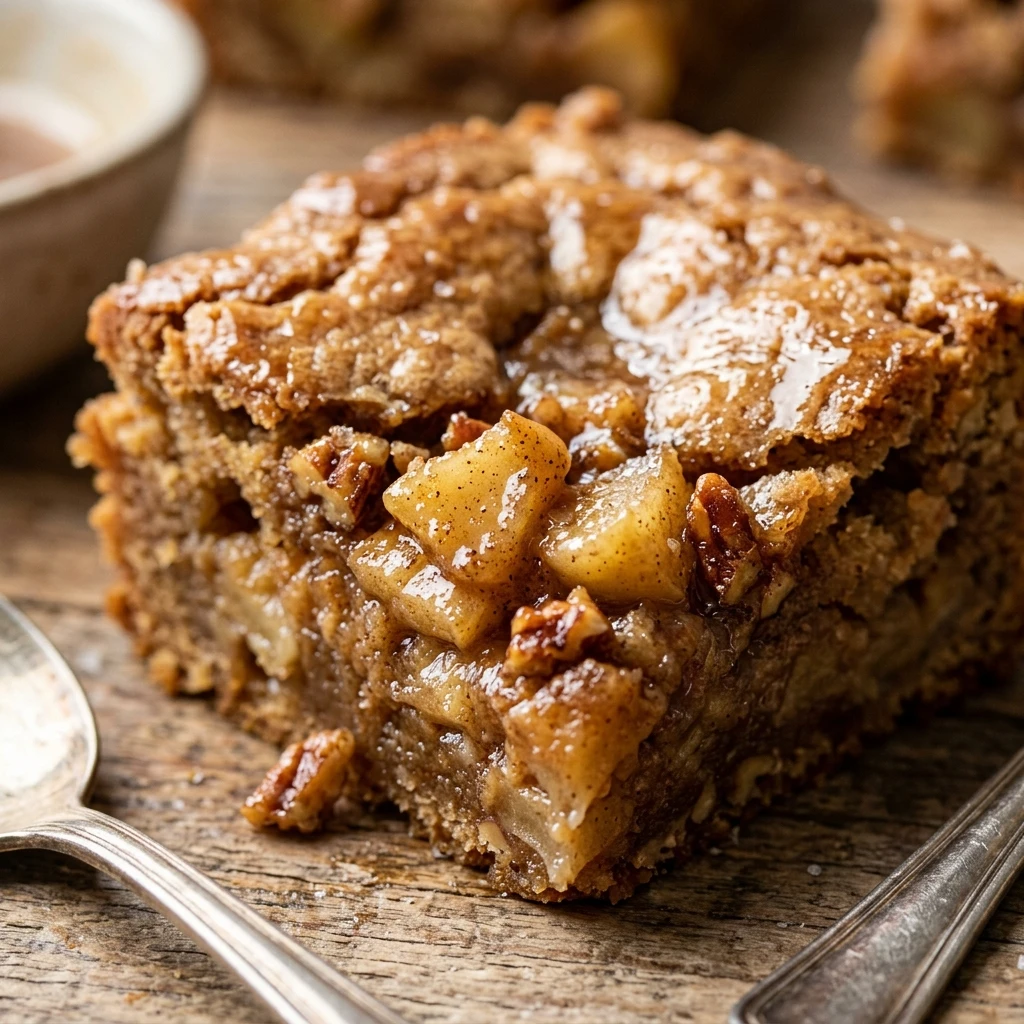Brown Butter Apple Blondies