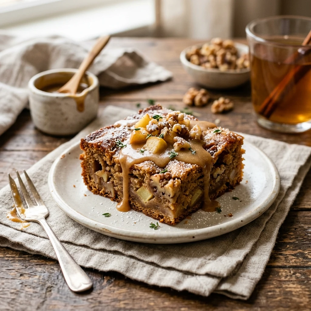 Brown Butter Apple Blondies