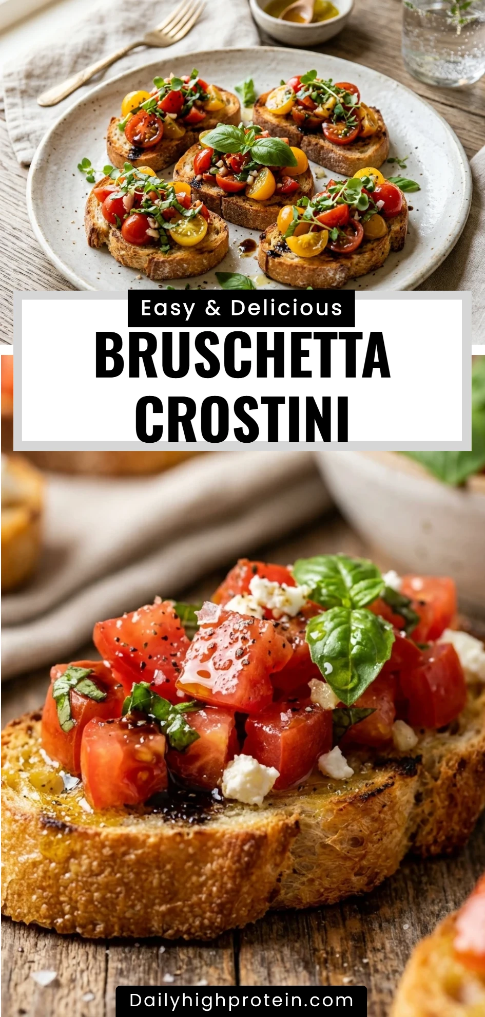 Bruschetta Crostini