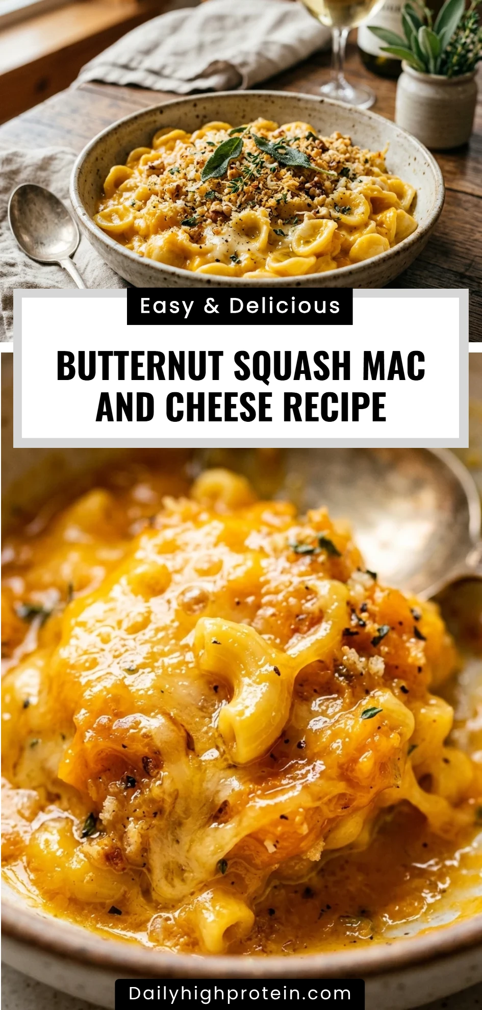 butternut squash mac and cheese recipe