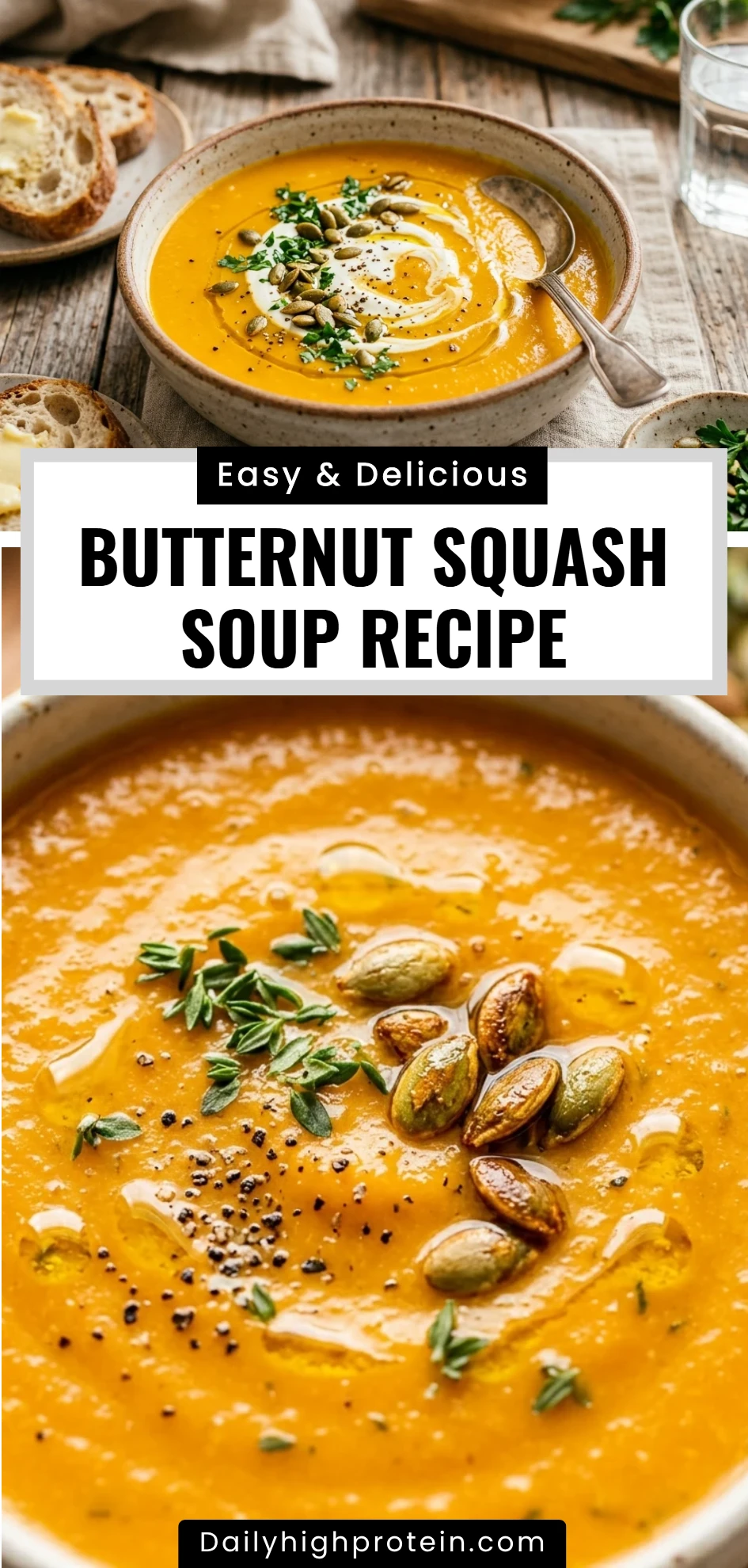 butternut squash soup recipe