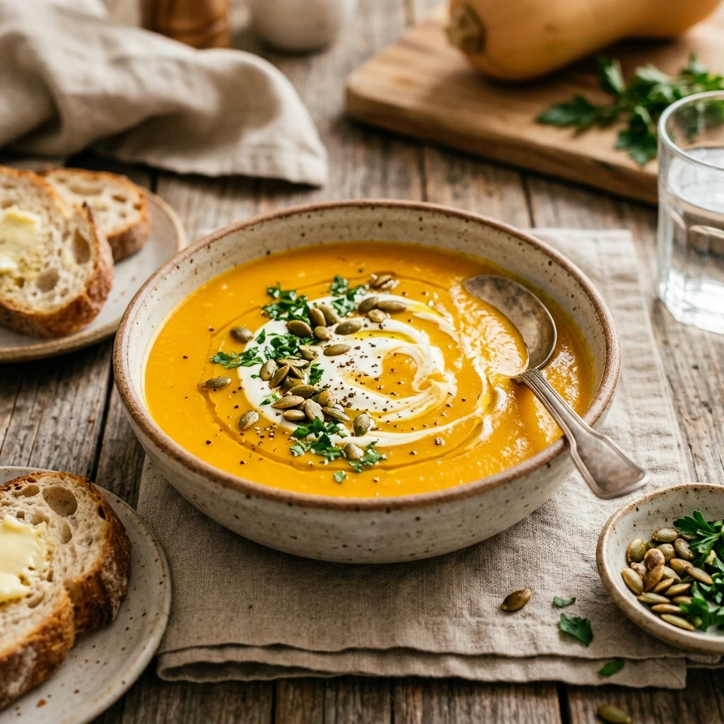 butternut squash soup recipe