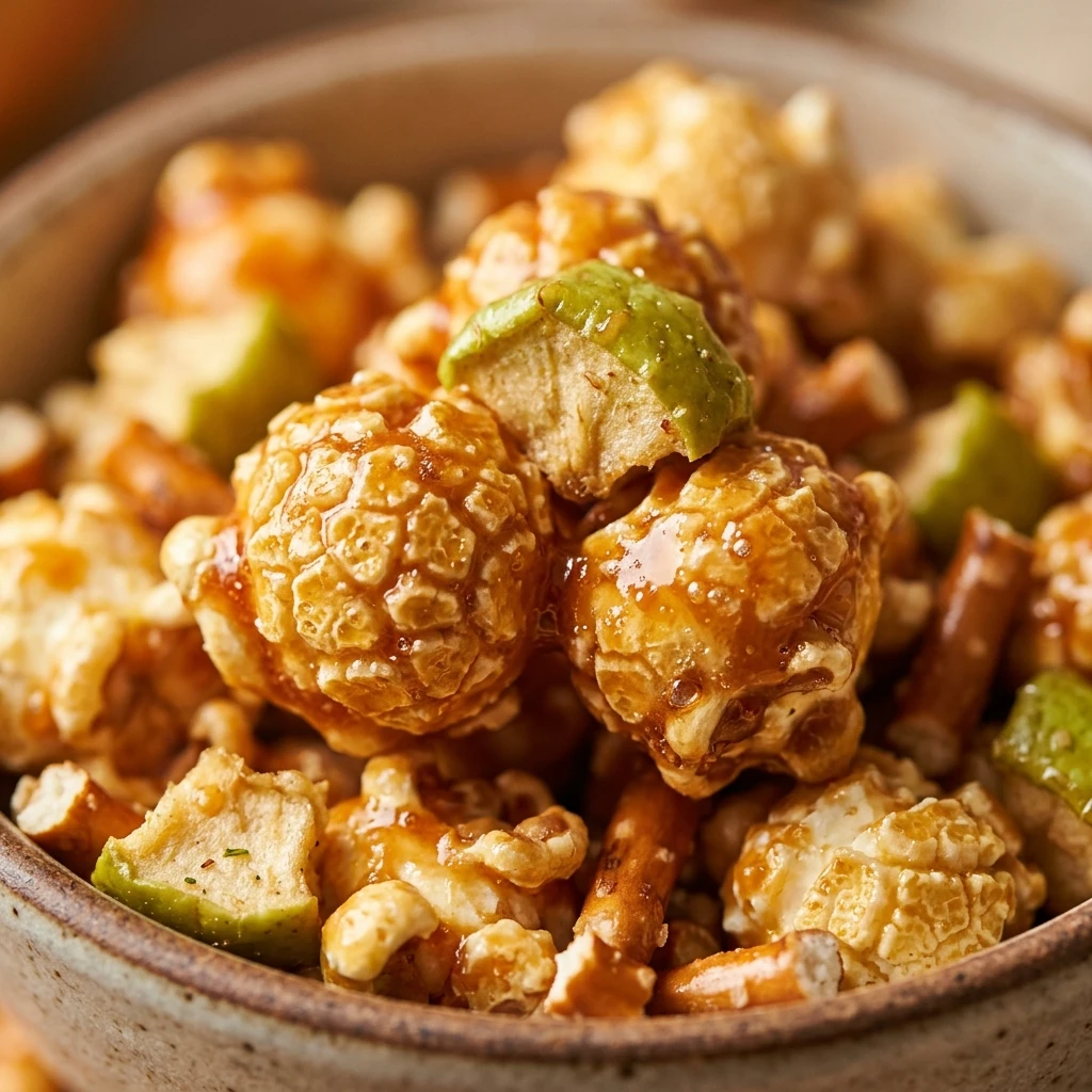 Caramel Apple Popcorn Mix