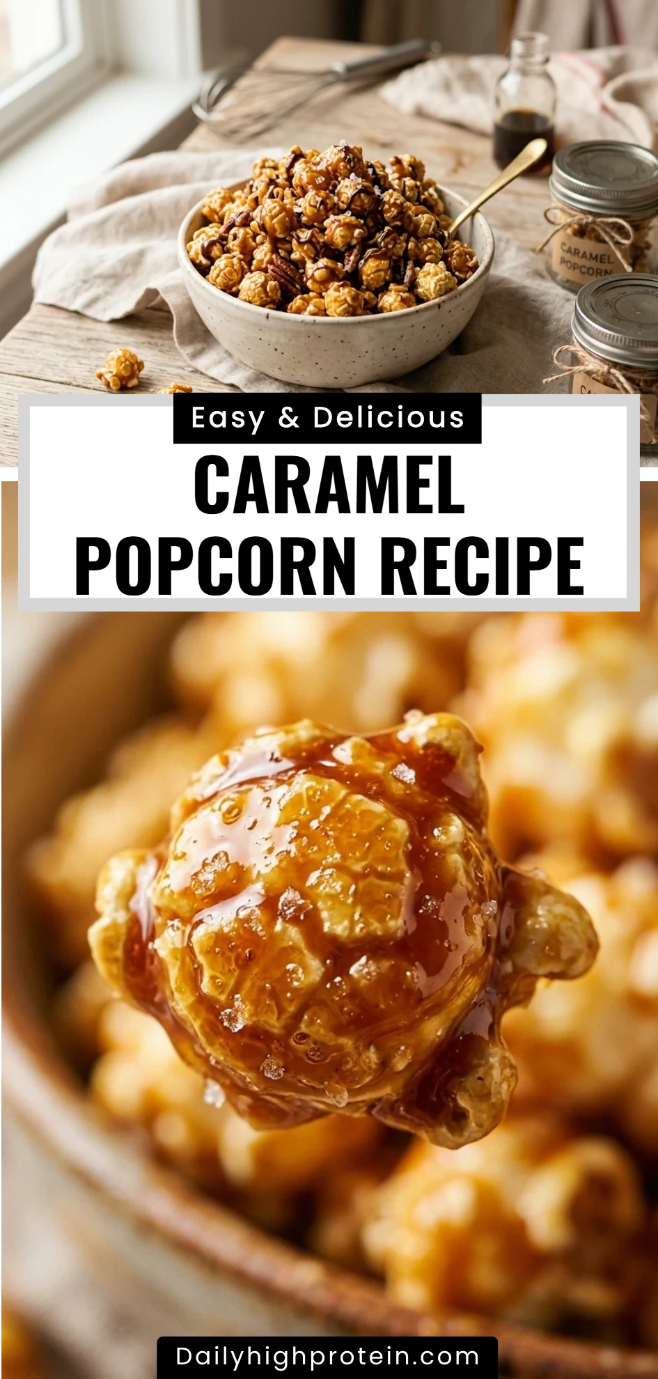 caramel popcorn recipe