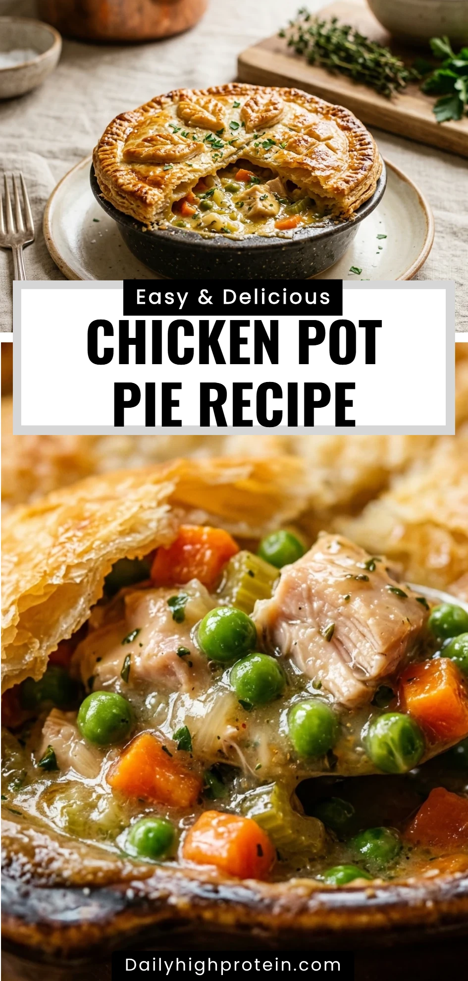 chicken pot pie recipe
