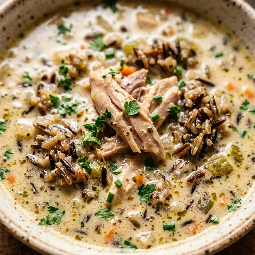 Creamy Chicken Wild Rice Soup