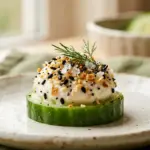 Everything Bagel Cucumber Bites