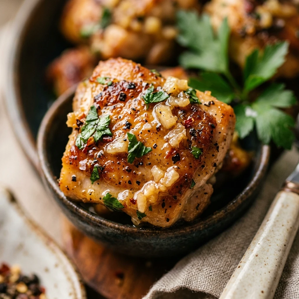 Garlic Butter Chicken Bites