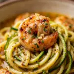 Garlic Butter Shrimp Zucchini Noodles
