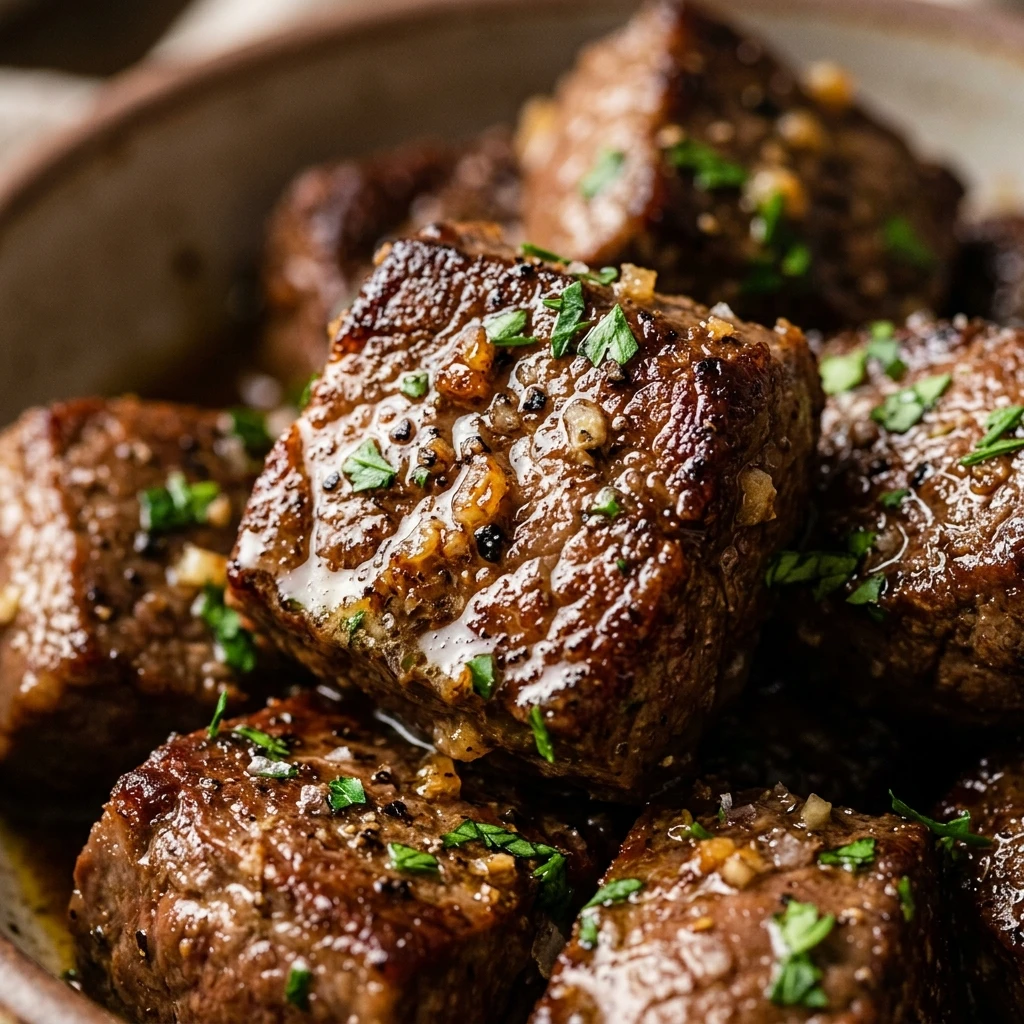 Garlic Butter Steak Bites