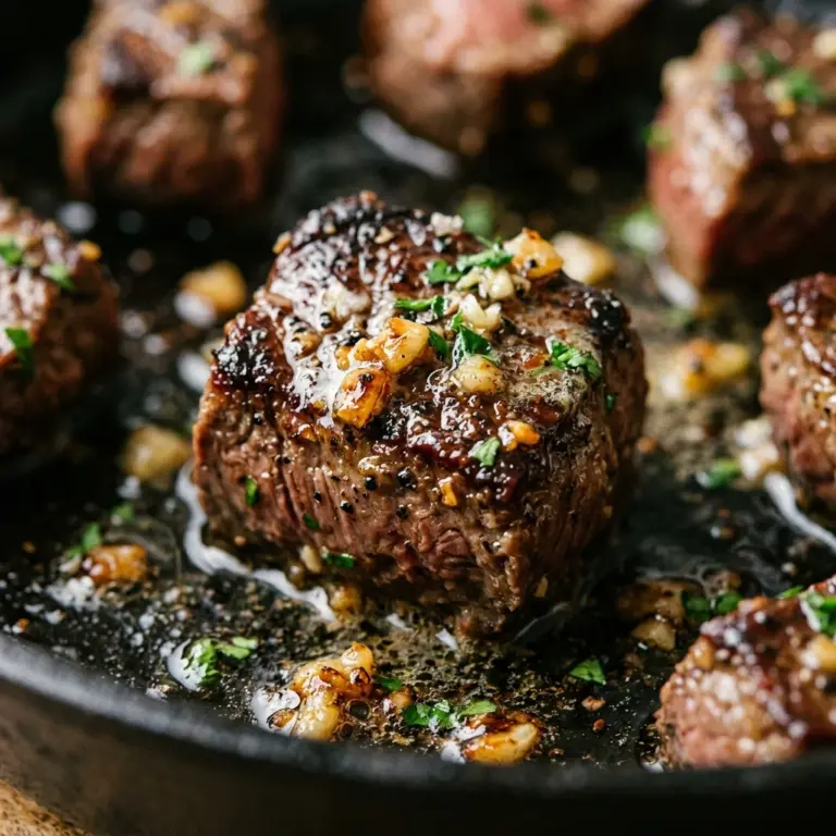 Garlic Butter Steak Bites