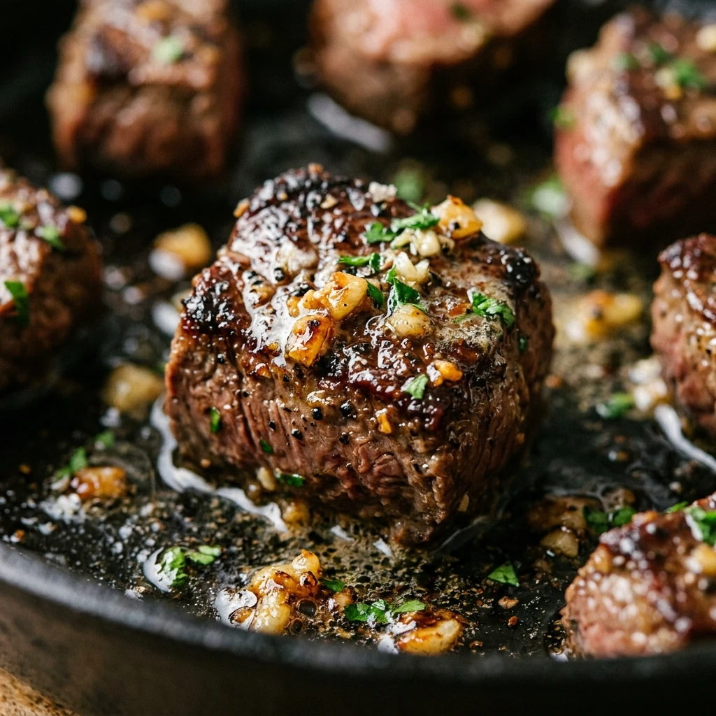 Garlic Butter Steak Bites