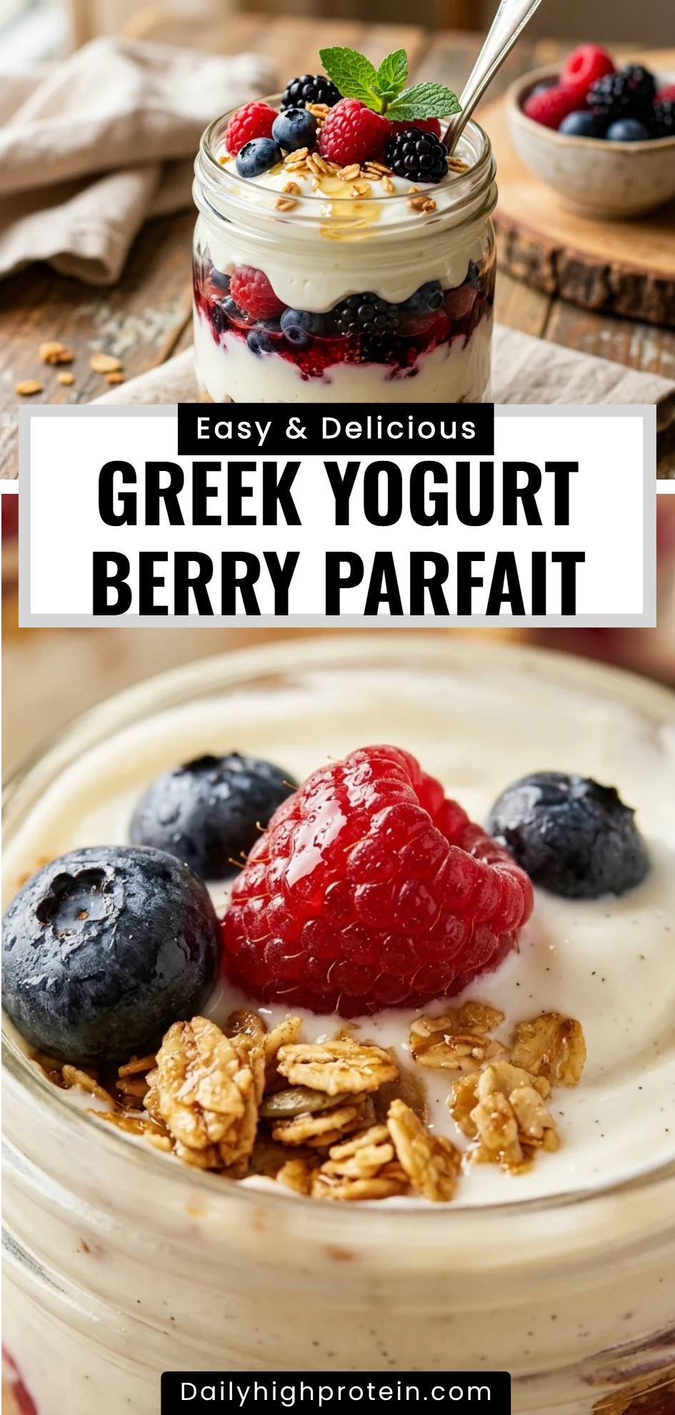 Greek Yogurt Berry Parfait